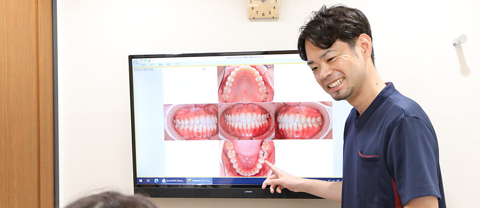 患者さんお一人おひとりしっかり時間をとる丁寧なカウンセリング